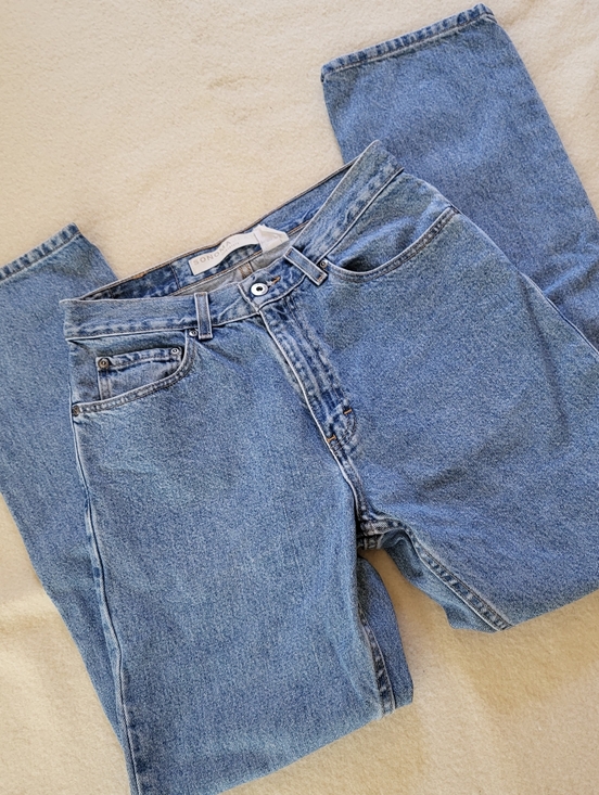Sonoma Denim - Vintage 90's, Cotton Blue Jeans Size 29, med blue wash denim, Straight Leg